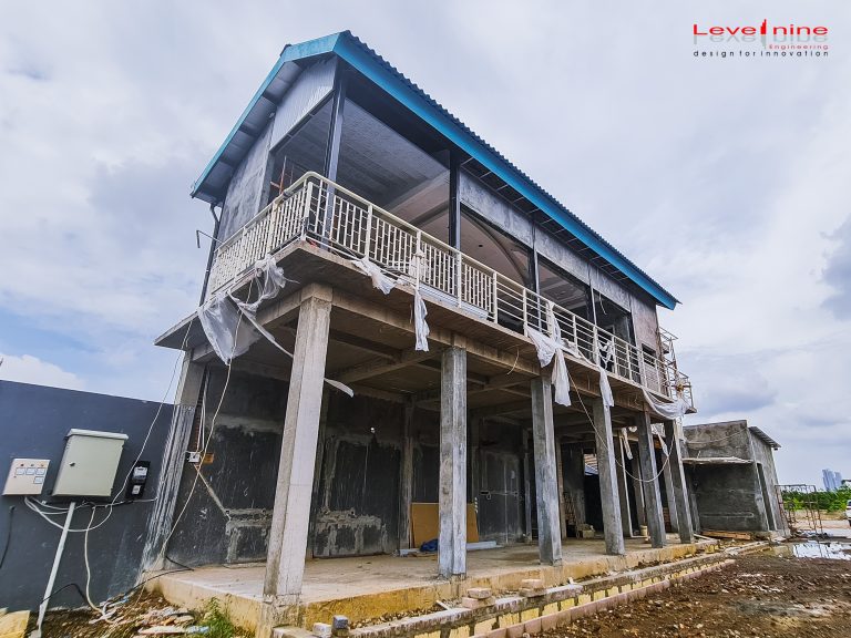 Steel Structure Salon & Laundry - L9E Project 2021-18