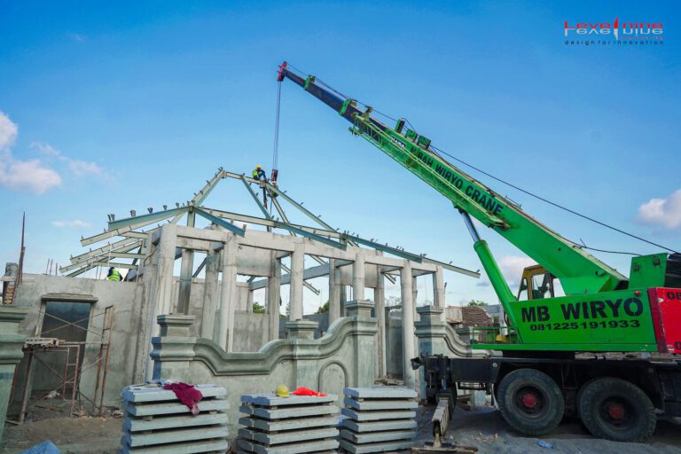 Pengerjaan Gedung Rohani UGM_Minggu Pertama